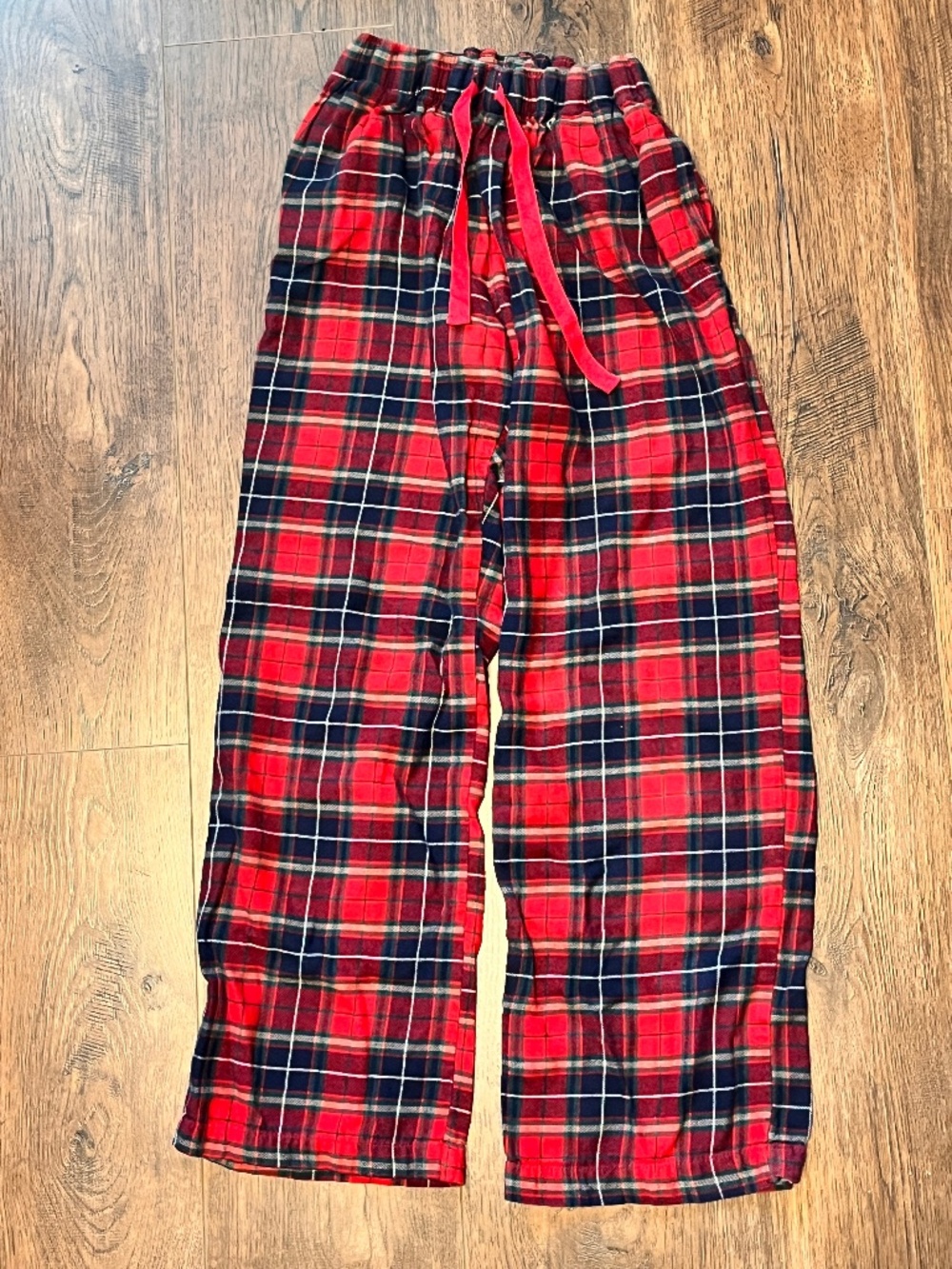 Red Plaid Pajama Pants